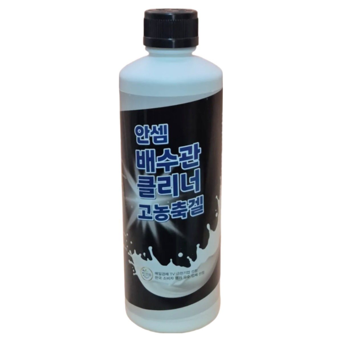 안셈 배수관 클리너 오물분해제 머리카락 막힘 제거 고농축겔 500g, 1개, 500ml 9,900원