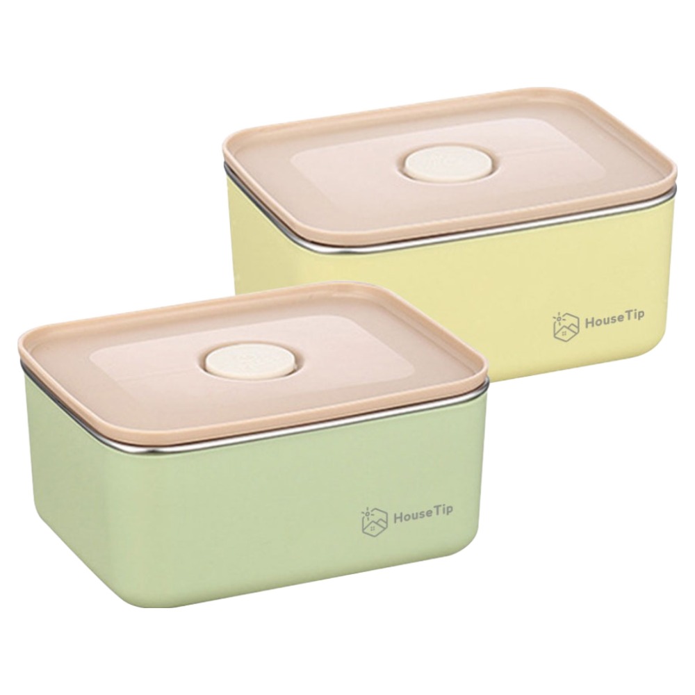 하우스팁 스텐 전자레인지 직장인 1단 런치박스 2종 세트 14,150원