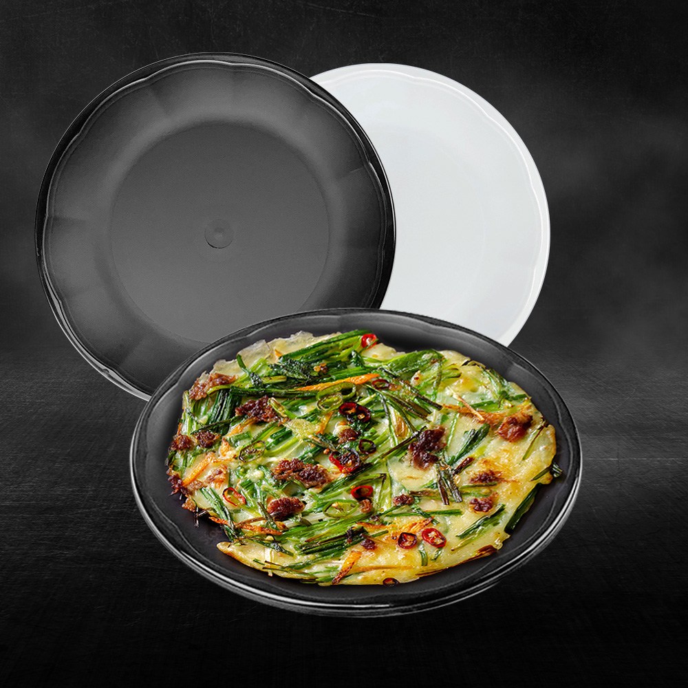 다회용 사출 원형 접시, 1개, 50개 19,900원