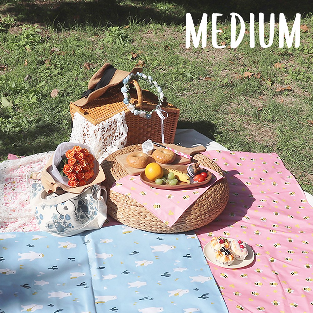 핸드메이드 양면방수 중형 피크닉 테이블 매트 패드 돗자리 휴대용 다용도 야외 캠핑 소풍 28,900원