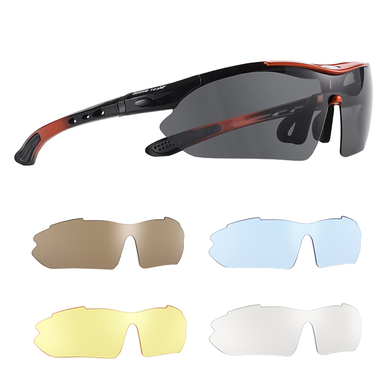 시그니처베이지 스포츠 자전거 5종 렌즈 편광 고글 선글라스 YPZ142, 3142 5종 고글 블루, 1개 15,900원