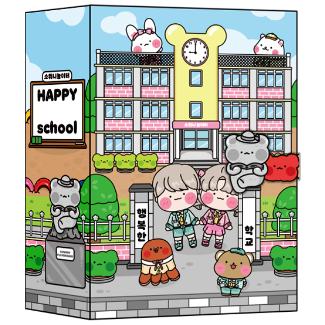 소워니놀이터 행복한 우리 학교 스퀴시북 DIY 만들기, 1개 29,900원
