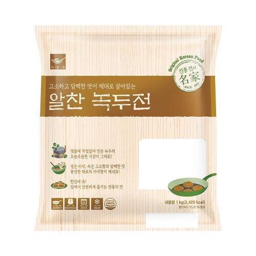 사옹원 알찬 녹두전 1kg (30g x 34ea) 11,530원