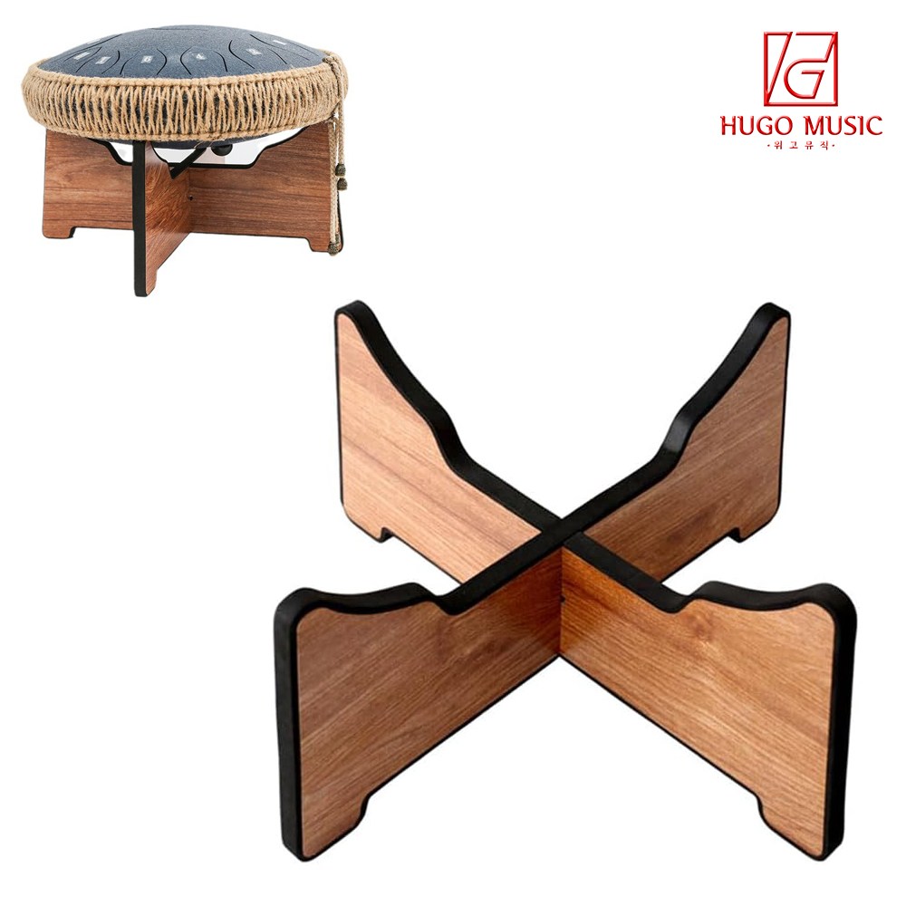 탑피아 간편한 조립식 텅드럼 받침대 원목색, 1개 11,800원