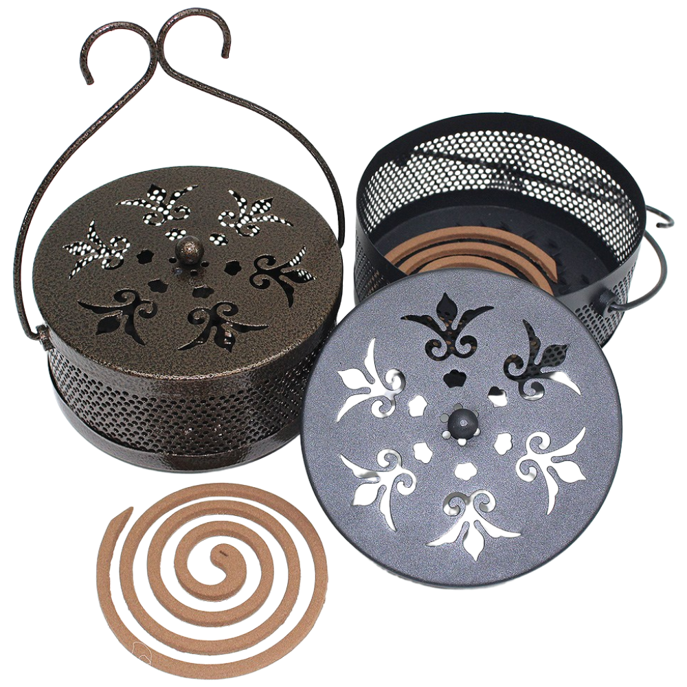 쿨로하 모기향 거치대 2개(1+1), 혼합색상, 엔틱, 블랙 2개 11,800원