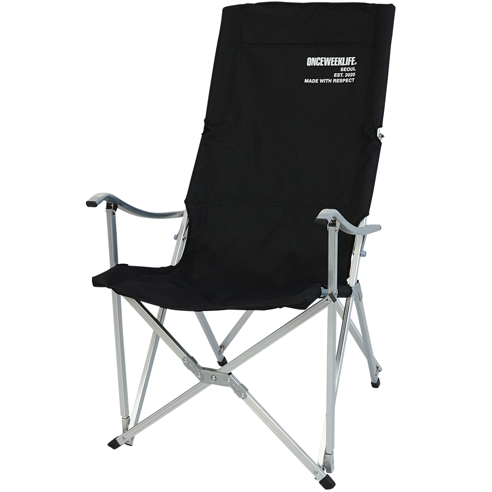 원스위크라이프 롱 릴렉스 캠핑의자 특대 실버프레임 39,990원