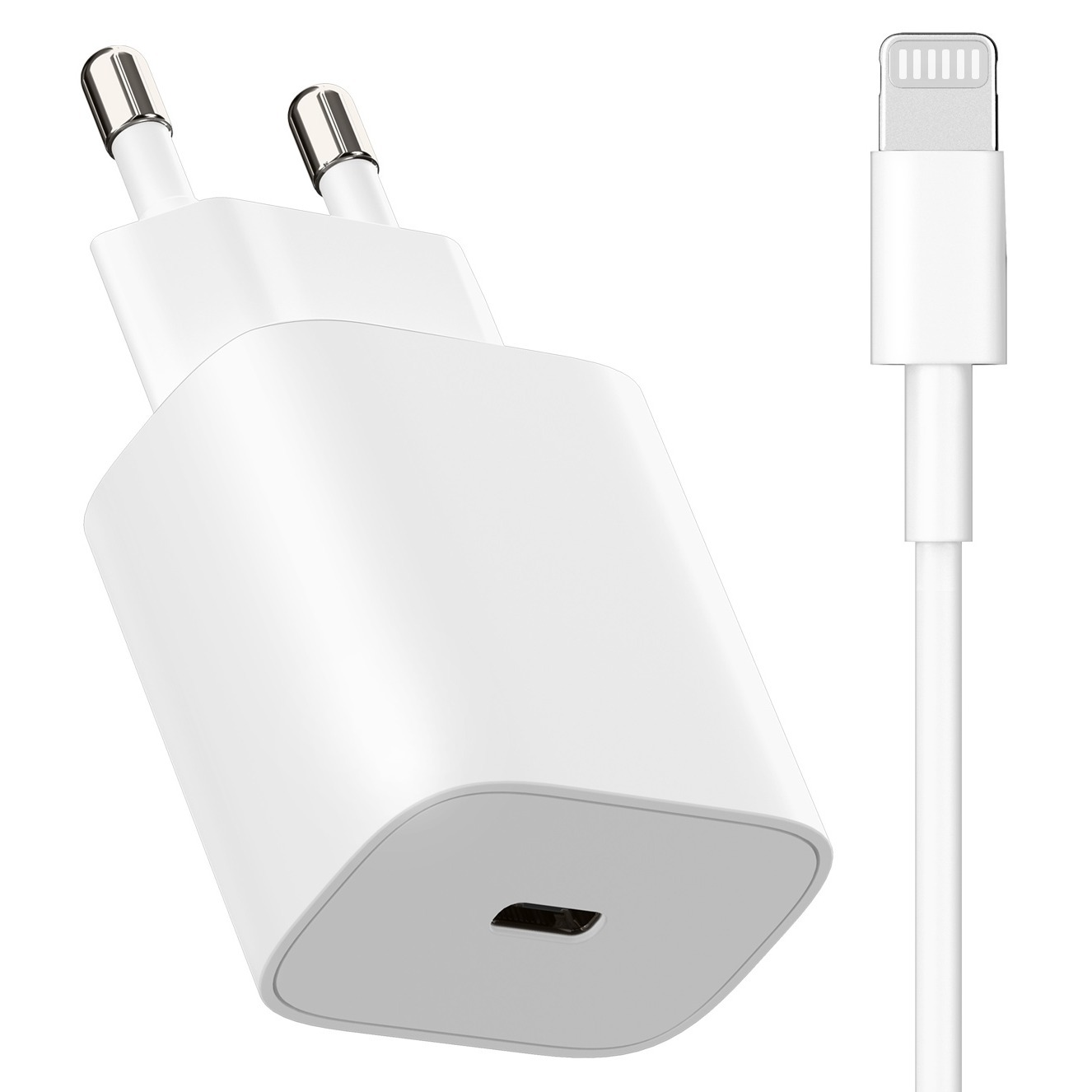 케이맥스 호환 25w PD 가정용 충전기 케이블 고속 1.2m 유선충전기, 화이트, 1세트 15,600원