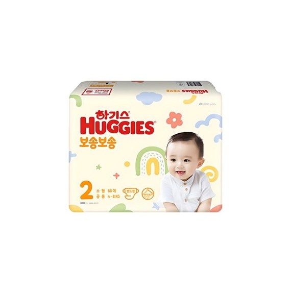 하기스 NEW 보송보송 밴드형 기저귀 공용 79,900원