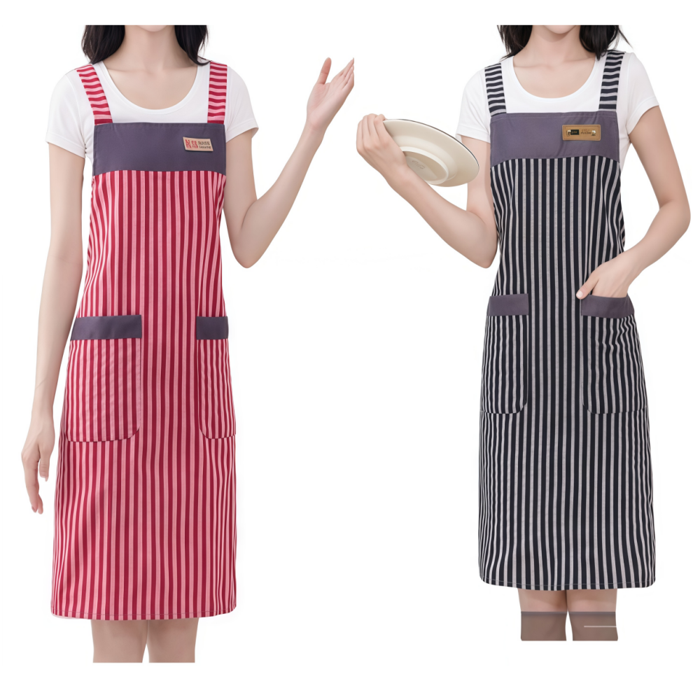 준성유통 주방 카페 업소용 캐주얼 투 포켓 다용도 앞치마 2p 8,900원