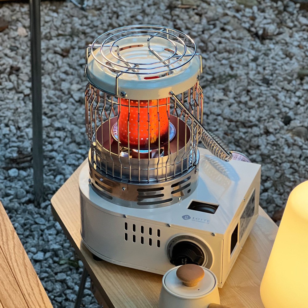 롯데 LCT-3300 휴대용 캠핑난로 낚시 차박 부탄 가스 히터 이동식 (가방포함), LCT-3300 (아이보리) 95,460원