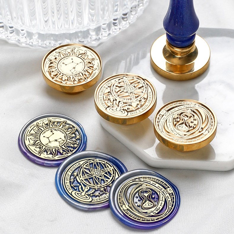 실링왁스 인장 스탬프 헤드 시리즈 20 우주 판타지 테마 5,700원