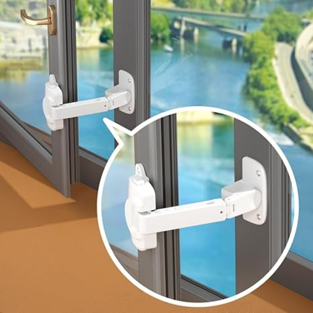 만다린망고 여닫이 창문 스토퍼 중 문 걸쇠 고정 이중 잠금 장치 미닫이 샷시 윈도우 락 창틀 도어 16,900원