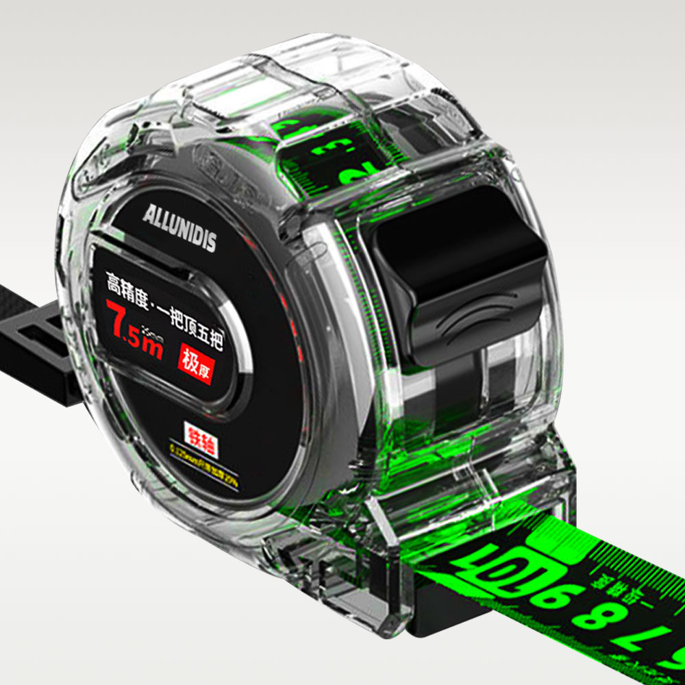 올유니딧 4세대 고급형 울트라 브라이트 고정밀 줄자 7.5m 21,100원