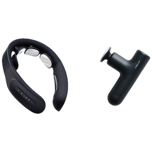 마이트렉스 REBIVE AIR+DR.HEAT NECK 여행 릴렉스 세트, 리바이브 에어 Black+히트넥 Black, 1개 269,000원