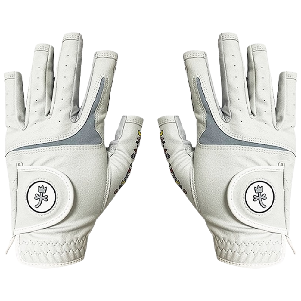 까스텔바작 남성 반양피 네일컷 양손 골프장갑 파크골프장갑, 1개, 화이트 27,800원