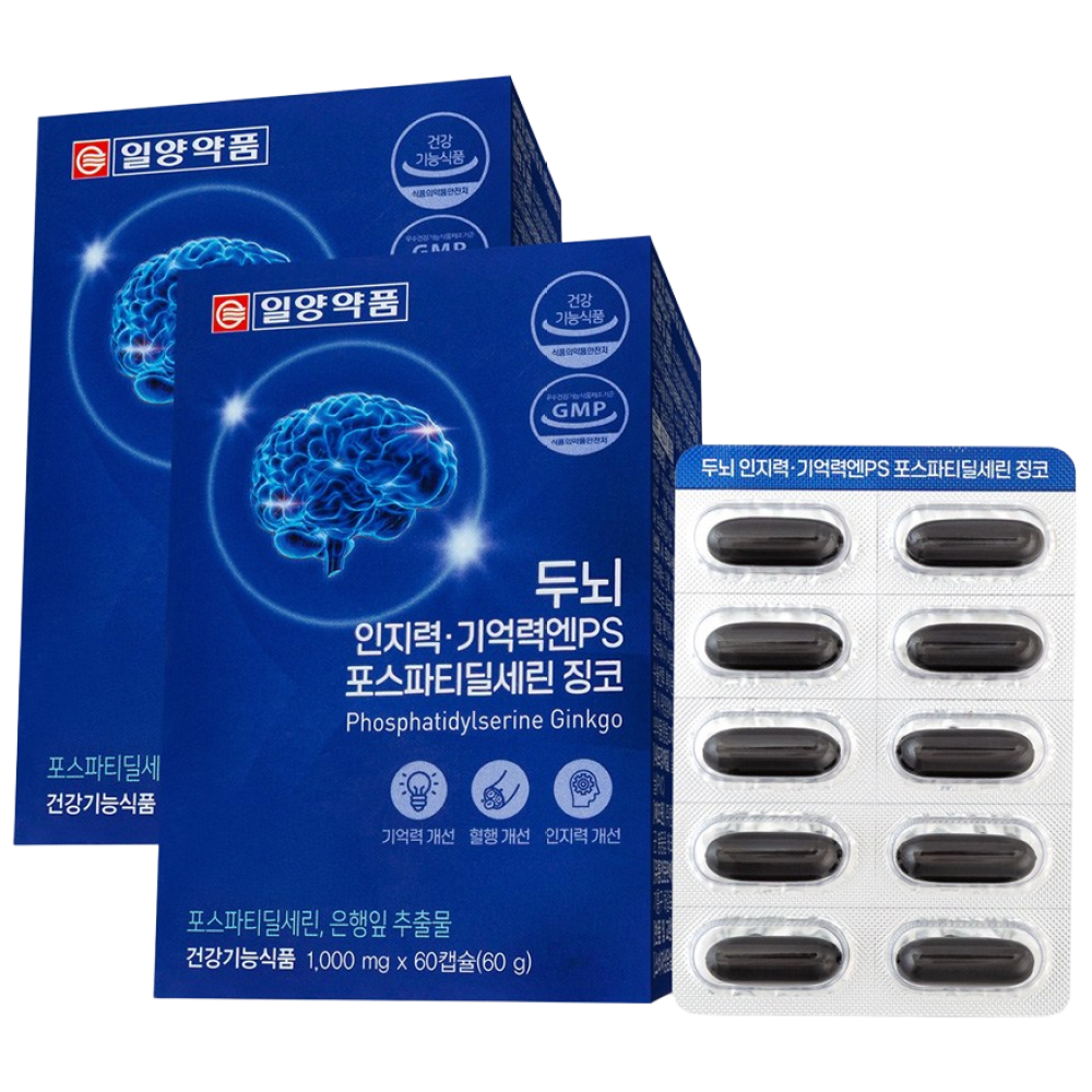 일양약품 두뇌 인지력 기억력엔PS 포스파티딜세린 징코 35,050원
