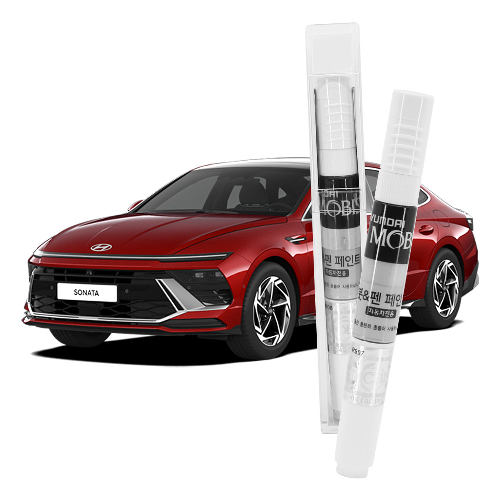 현대모비스 현대 쏘나타 디 엣지 카페인트 붓페인트 펜 T4M T9M W6H NY9 XB9 A2B R2P T2G 17,000원