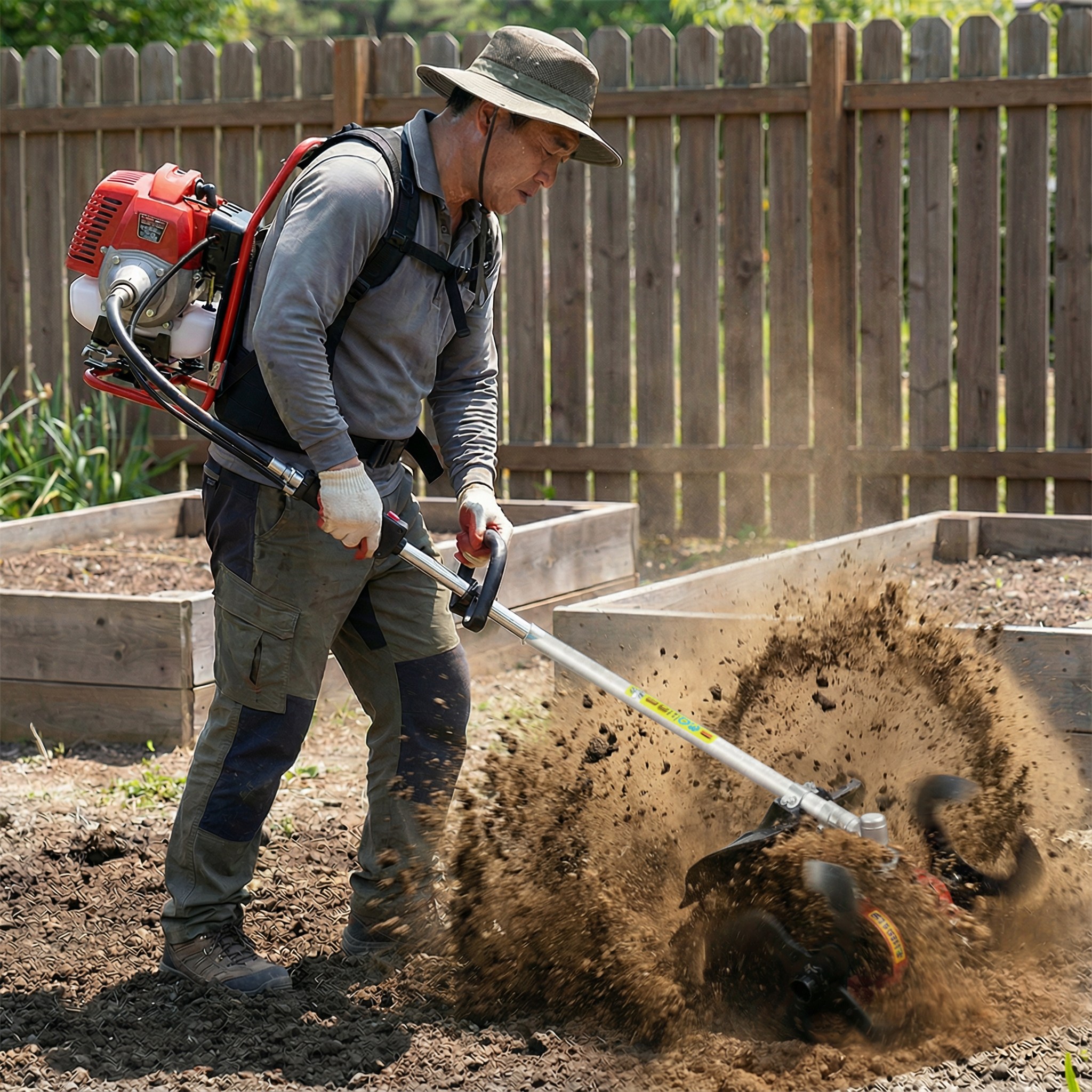 예초기 부착 관리기 텃밭 고랑 제초 잡초 로타리 소형 미니 날 기계 호미 하우스 농작물 농작, 1개, RTM-24AF 54,500원