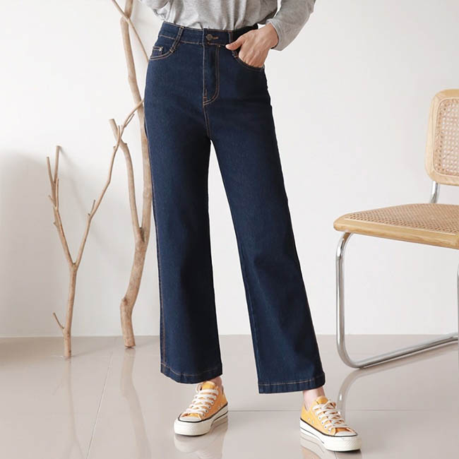 앤드스타일 여성용 다크데님 와이드 청바지 261092 19,210원