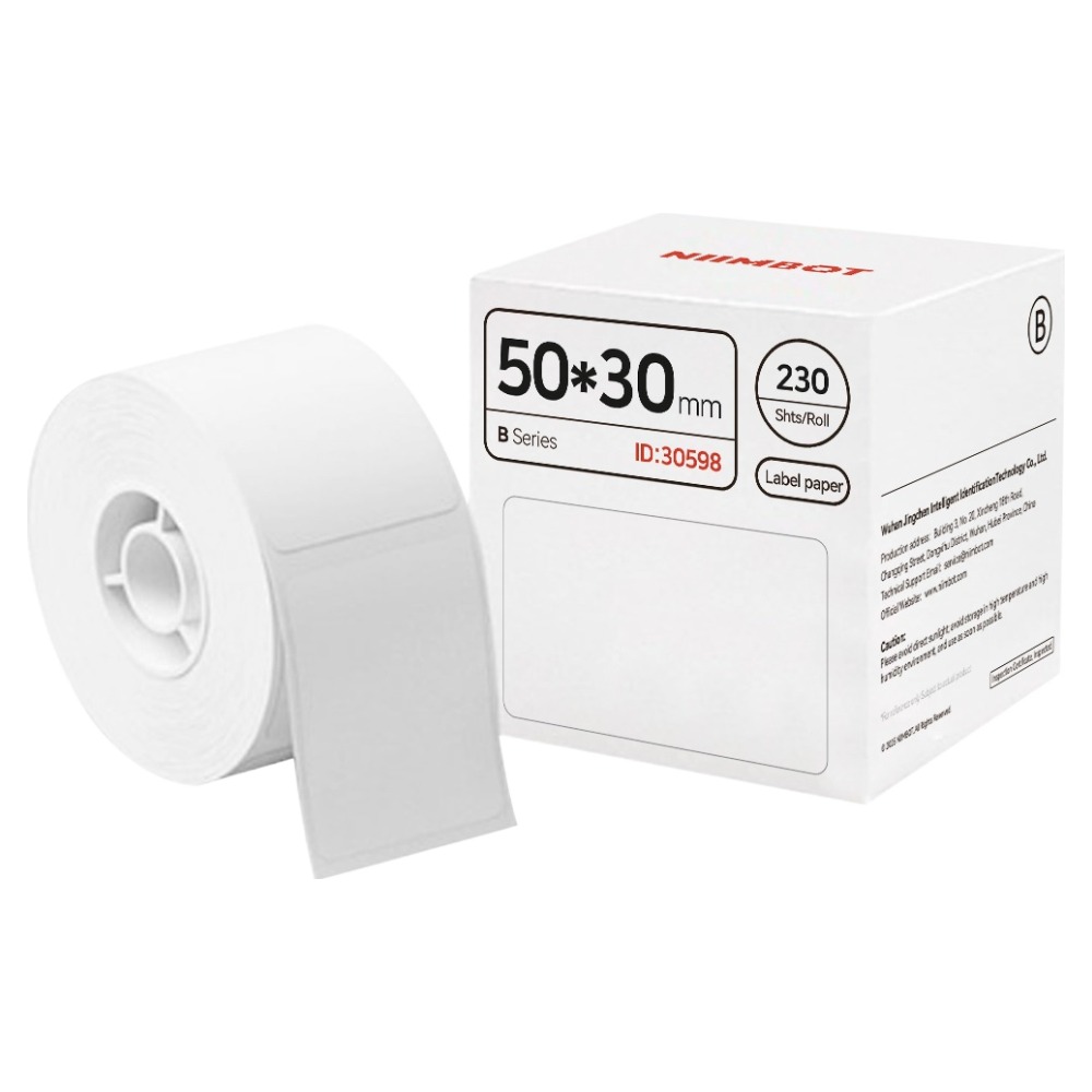 님봇 라벨프린터 전용 B시리즈 라벨지 50 x 30 mm 7,000원