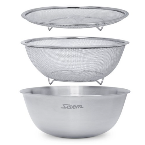 시샘 연마제없는 스텐 믹싱볼 채반 3종 세트 37,540원