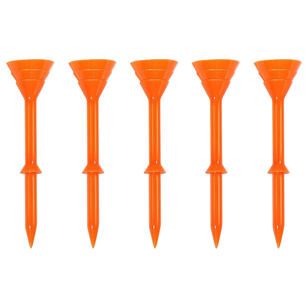 빅헤드 골프티꽂이 플라스틱 무저항 골프티 5개세트, 5개, 오렌지 8,950원