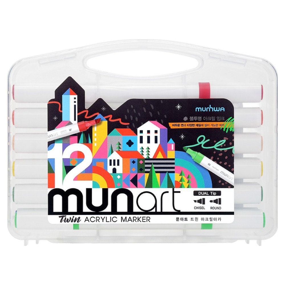 문화연필 문아트 트윈 아크릴마카 4,900원