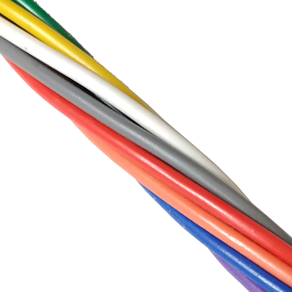 10색 칼라배선 1m 0.3 0.5 0.75 1.0 1.5 SQ 오색배선 전선 전기장치 diy 오디오 2,370원