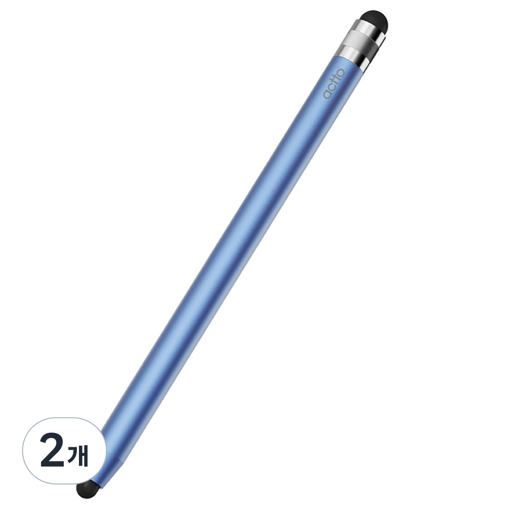 엑토 스마트폰 태블릿 정전식 터치펜 PEN-07, 2개, 블루 8,730원