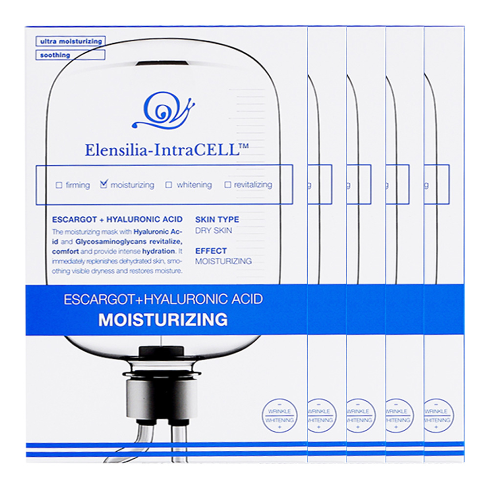 [엘렌실라] 인트라셀 히알루론산마스크 25ml, 10개입, 5개 45,000원