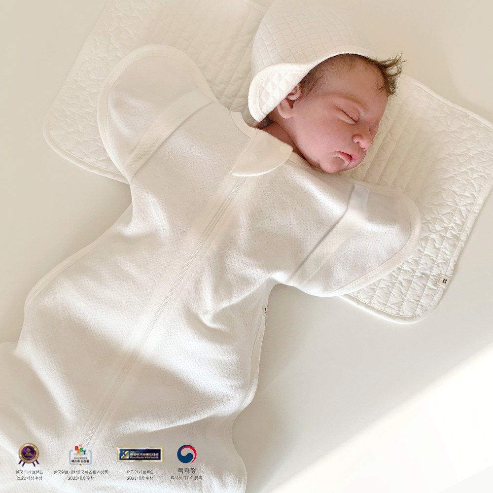 리코타입 스와들쌕 - 신생아 속싸개(양말 증정), 현재가 39,860원