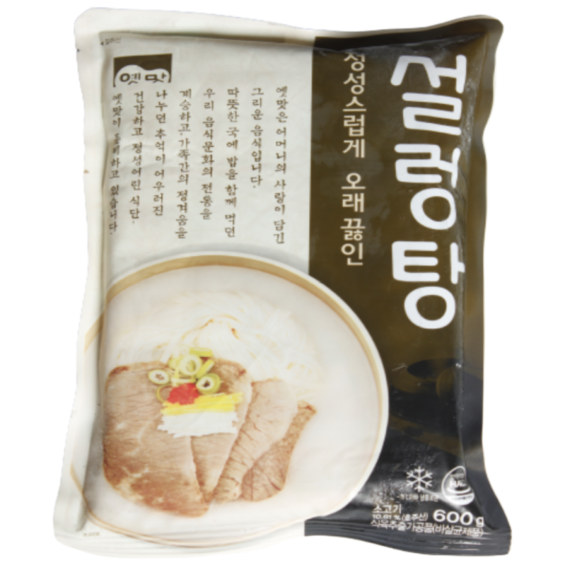 고향식품 설렁탕 600g 1박스 x 25팩 박스상품, 25개, 600g 81,200원