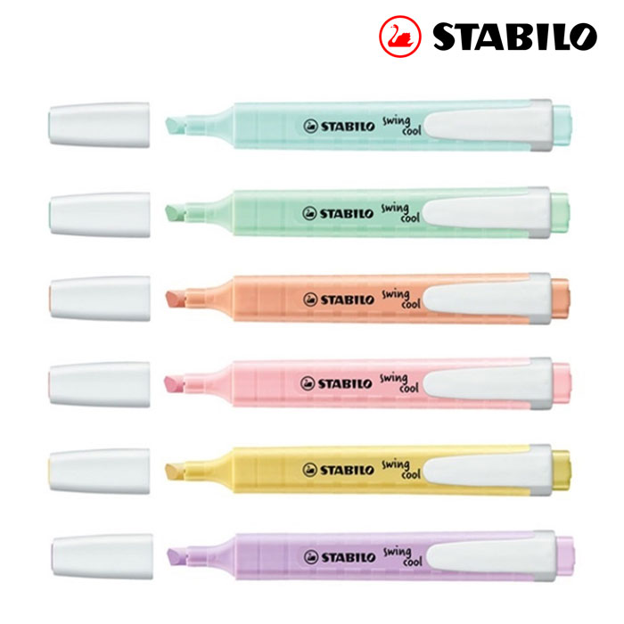 스타빌로 스윙쿨 파스텔 형광펜, 126 크리미피치 1,640원