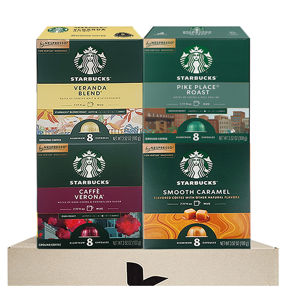 네스프레소 버츄오 정품 스타벅스 버라이어티 4팩, 10g, 1세트, 32개입 59,950원