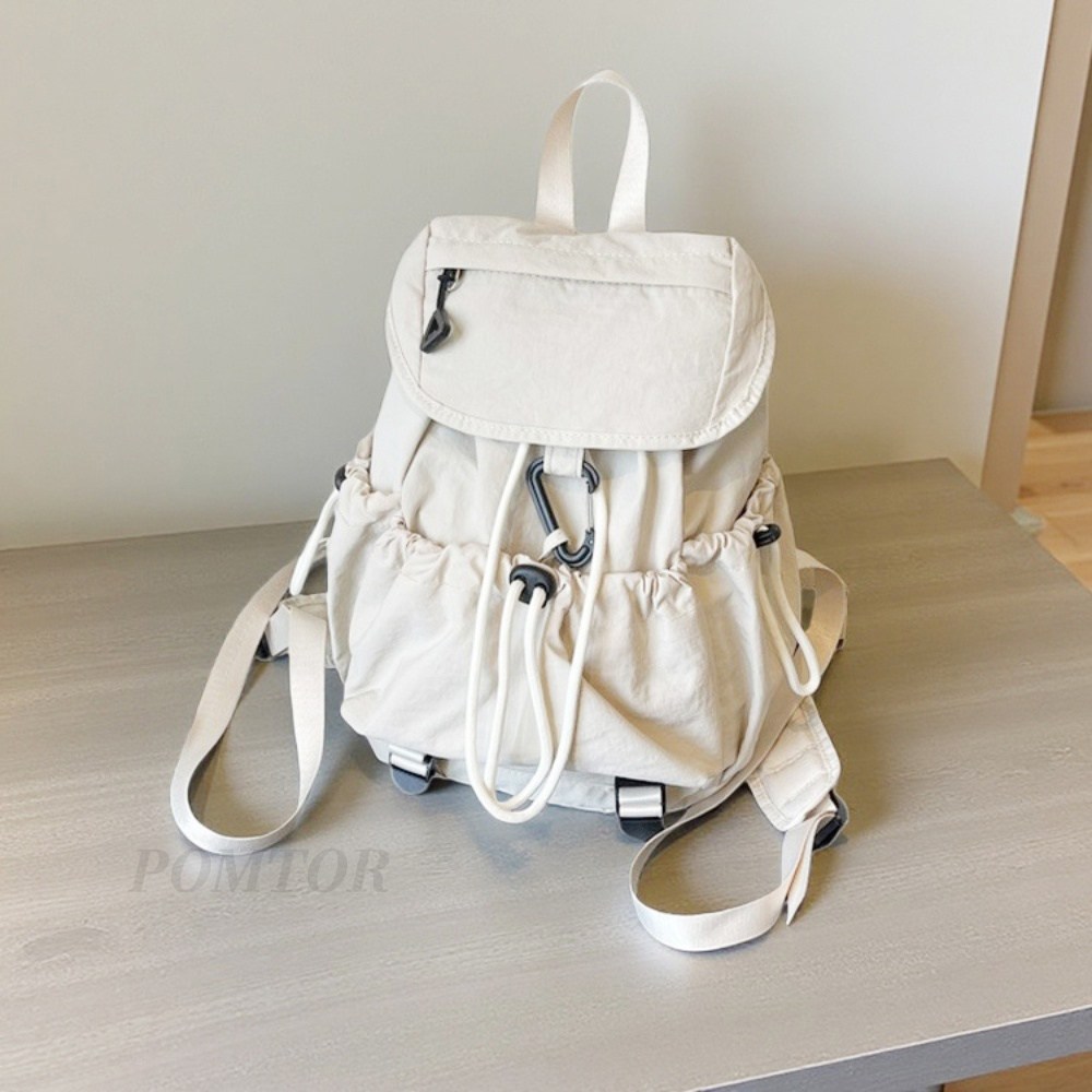 POMTOR 여성용 스트링 가방 데일리 캐주얼 여행용 가벼운 여성 백팩 20,320원