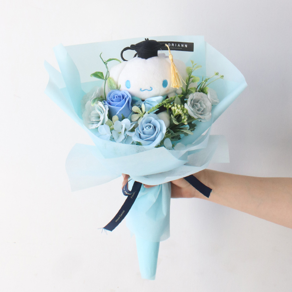 모리앤 조화 산리오 학사모 고리인형 꽃다발, 시나모롤, 1개 19,790원