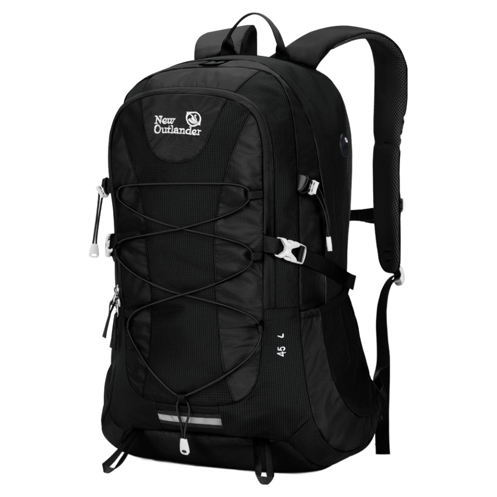 뉴아웃랜더 대용량 경량 볼트 등산배낭 45L, 블랙 35,830원