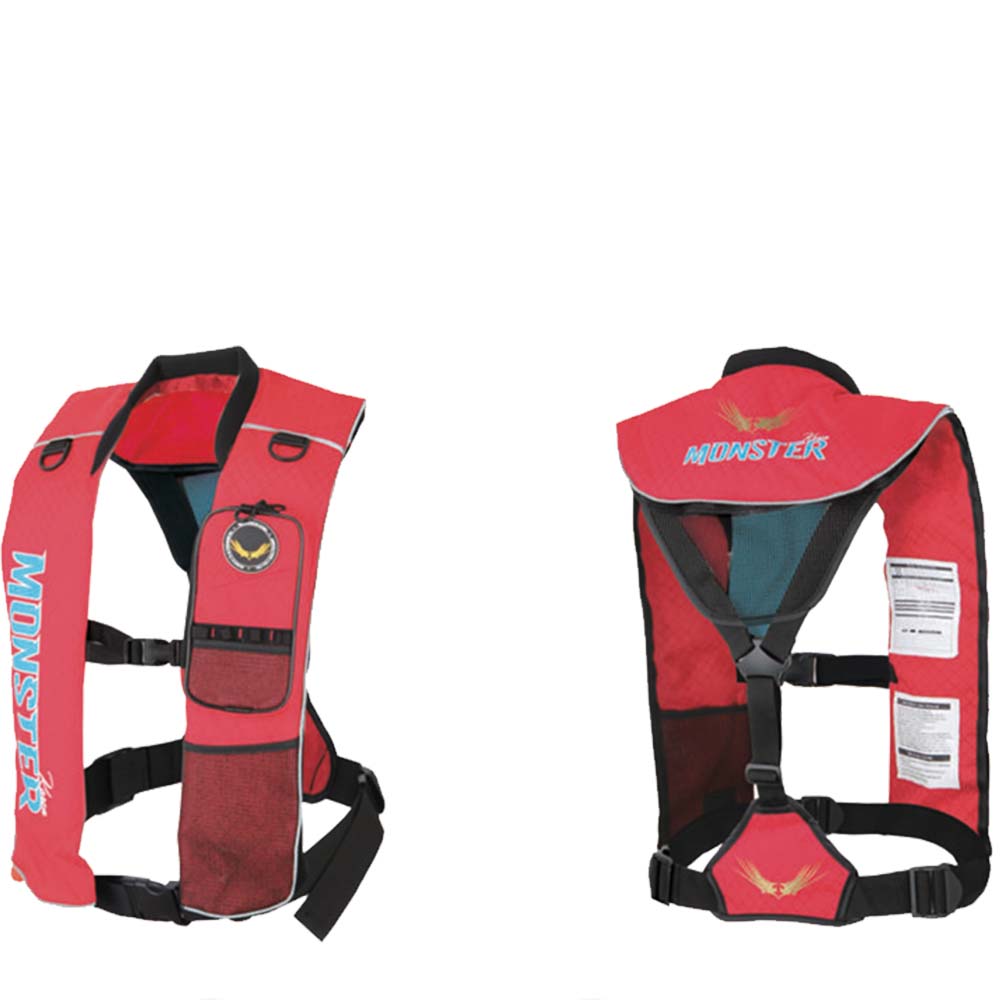 몬스터코리아 자동 팽창형 구명조끼 선상 갯바위 겸용, 블랙 149,830원