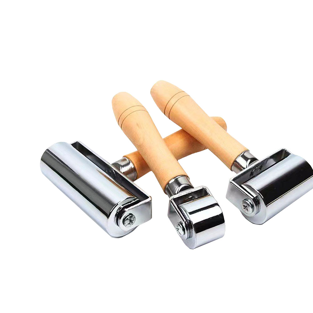 스틸롤러 쇠롤러 26mm 60mm 100mm 롤러 압착롤러 가죽공예 본드부착 독학, 1개, 100mm스틸롤러 11,000원