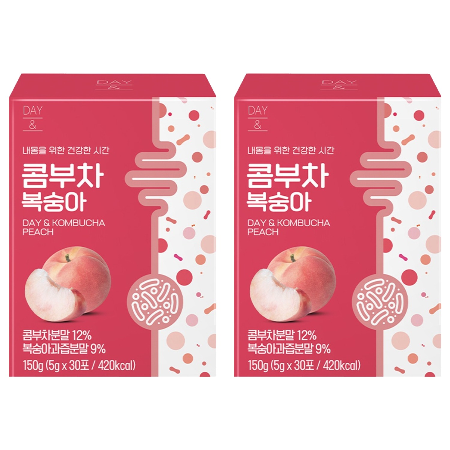 데이앤 콤부차 복숭아, 5g, 30개입, 2개 18,900원