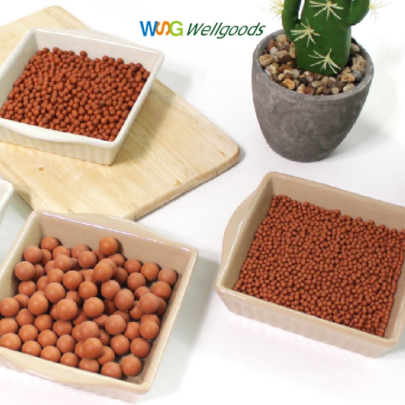 웰굿즈 황토볼 국내산 화분 어항 수경재배 기능성 세라믹볼  1,3,5,12,15파이(1kg) 11,200원