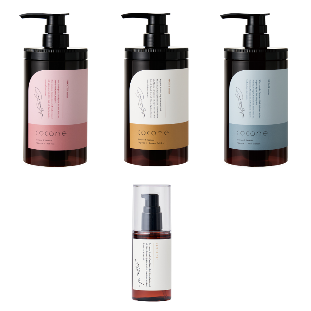 거품없이 사용하는 신세계 올인원 샴푸 cocone 클레이 크림 샴푸 3병 세트, 헤어 에센스 오일 증정!, 3개, 380g 105,000원