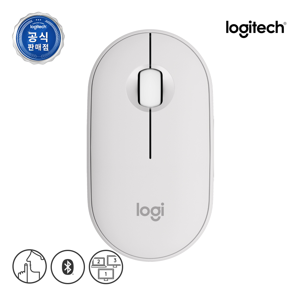 로지텍 코리아 PEBBLE M350S 무소음 블루투스 무선 마우스 32,900원