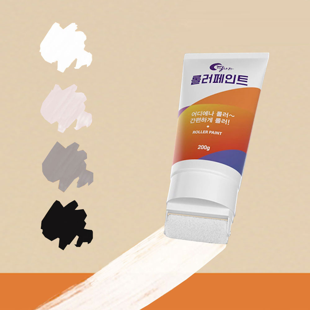 마마시크 국내생산 결로방지 페인트 노루페인트 셀프페인팅 창틀 문들 커버 가구보수 벽지페인트, 크림화이트, 200ml, 1개 12,900원