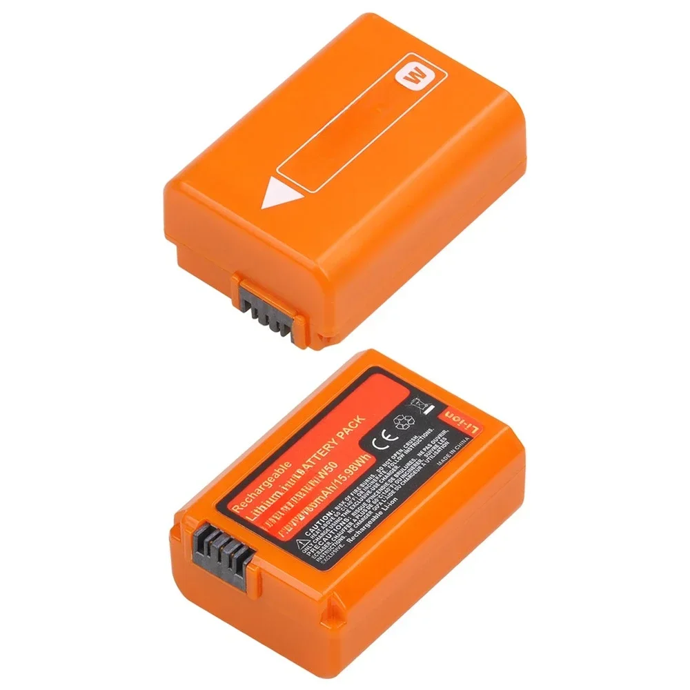 2-4pcs 2160mAh NP-FW50 NP 배터리 소니 알파 A6500 NEX-3 A7 A33 52,300원