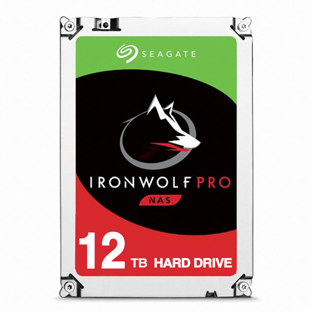 씨게이트 Seagate IronWolf Pro 12TB (ST12000NT001) - NAS용 (구모델 ST12000NE0008) 709,000원