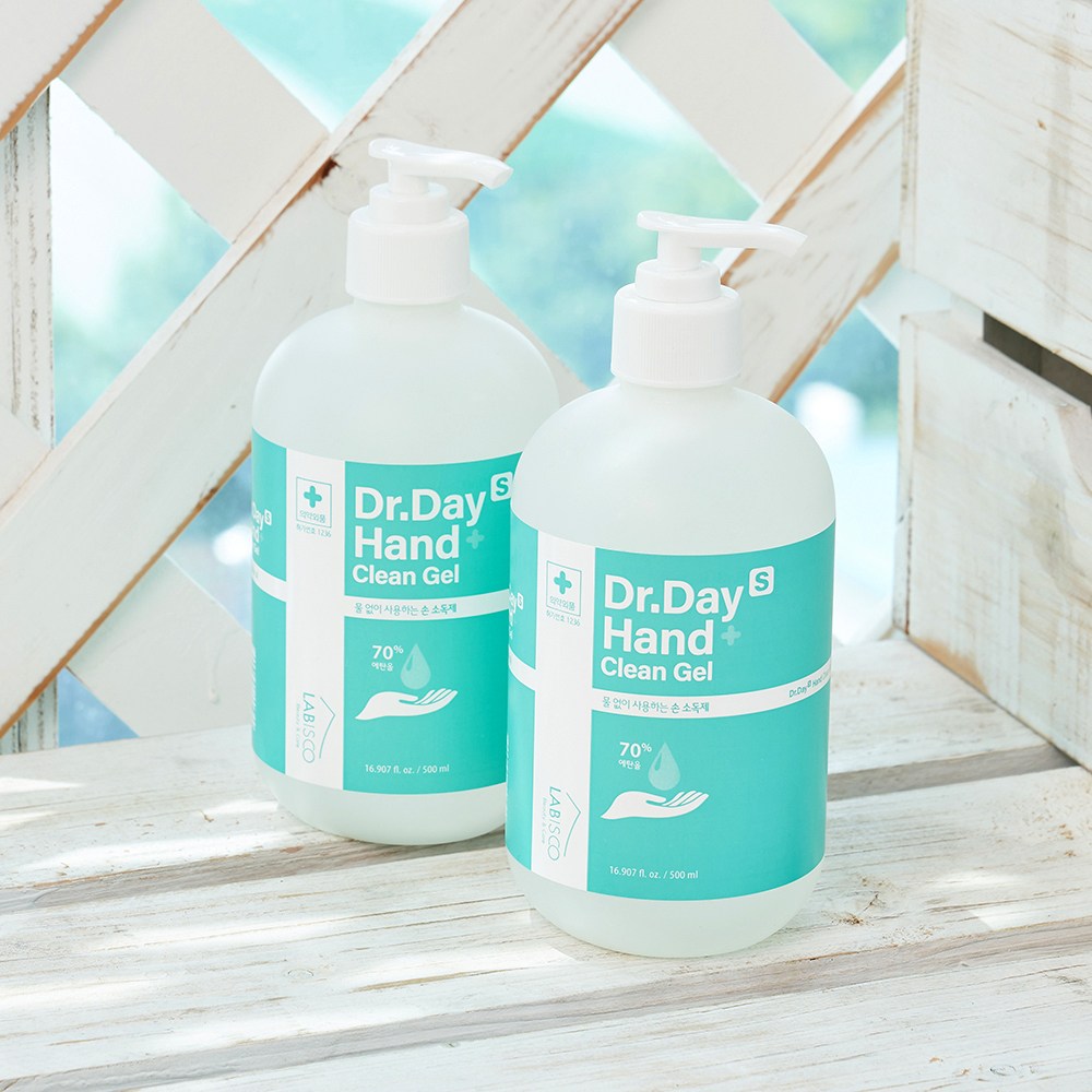 Dr.Day s 핸드클린겔 손소독제 500ml x 2개입 / FDA승인제품 손세정제 / 끈적임 없는 촉촉한 마무리, 500ml, 2개 12,560원