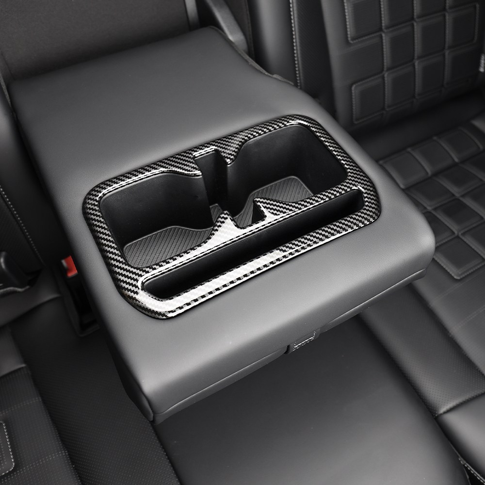 카스타 호환 타스만 카본 몰딩 2열 컵홀더 커버 튜닝 용품, 유광카본몰딩, 기타 19,500원