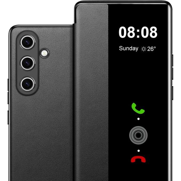 삼성 갤럭시 S26 울트라 S26 플러스 S26 케이스 가죽커버 플랩형 스마트윈도 하드커버 충격방지삼성 갤럭시 S25 울트라 36,860원