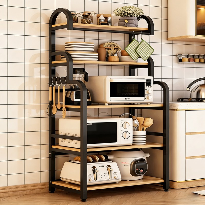 SeekFun 다용도 주방 선반 전자레인지 오븐 수납 조리도구 정리용 다층형 선반 64,600원